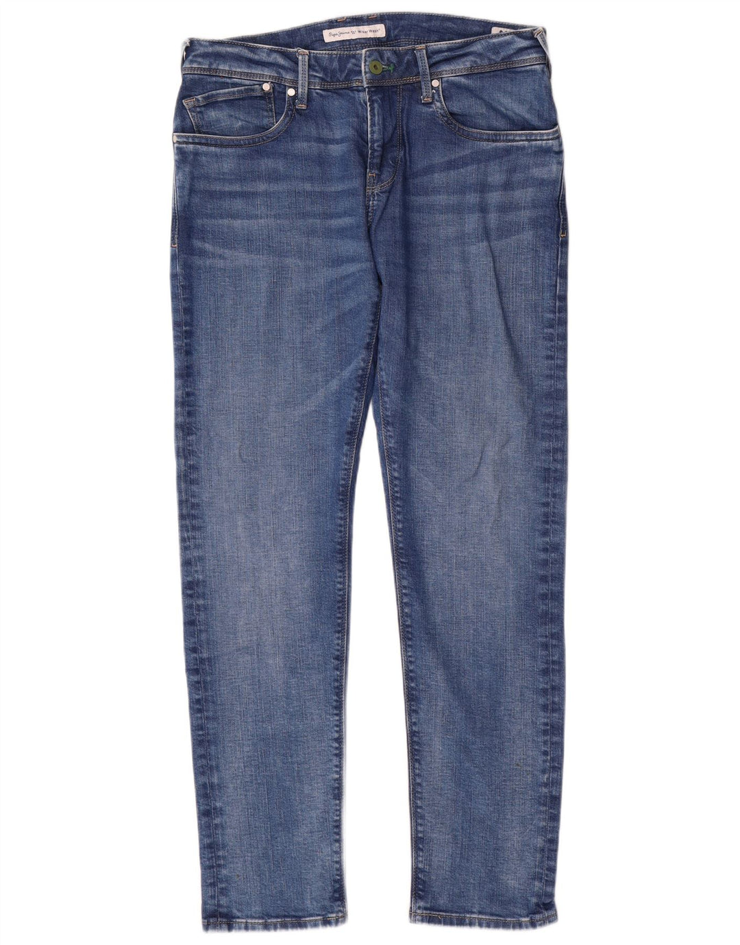 PEPE Jeans Herre Lavtalje Slim Jeans W32 L32 Blå