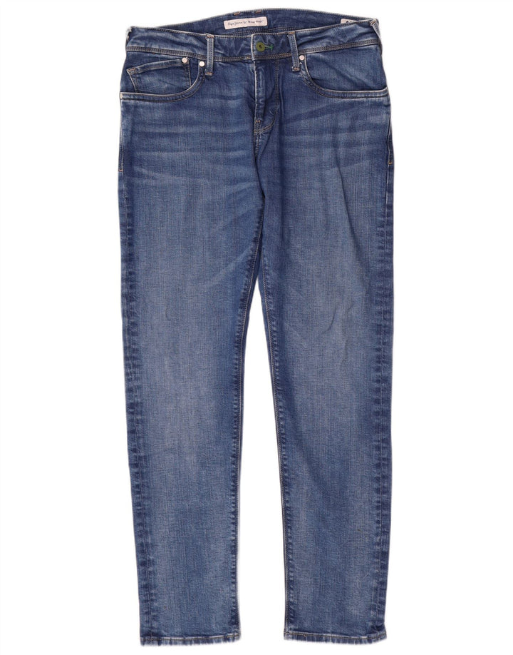 PEPE Jeans Herre Lavtalje Slim Jeans W32 L32 Blå