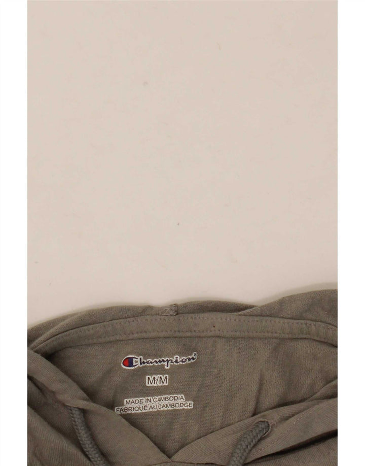 Champion Herre Hooded Grafisk Top Langærmet Medium Grå