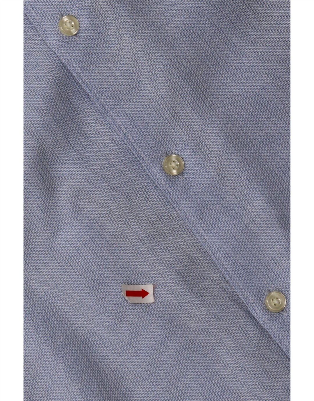 ZARA Slim Fit skjorte til mænd, stor blå bomuld