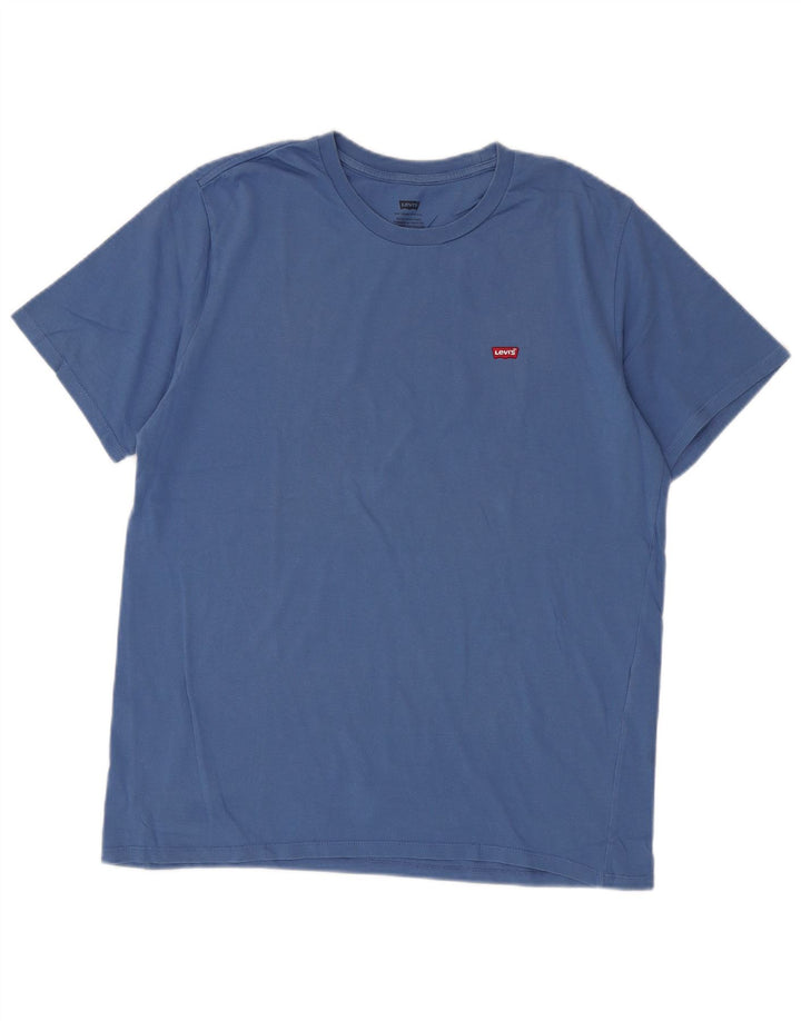 Levi's Herre T-Shirt Top Stor Blå