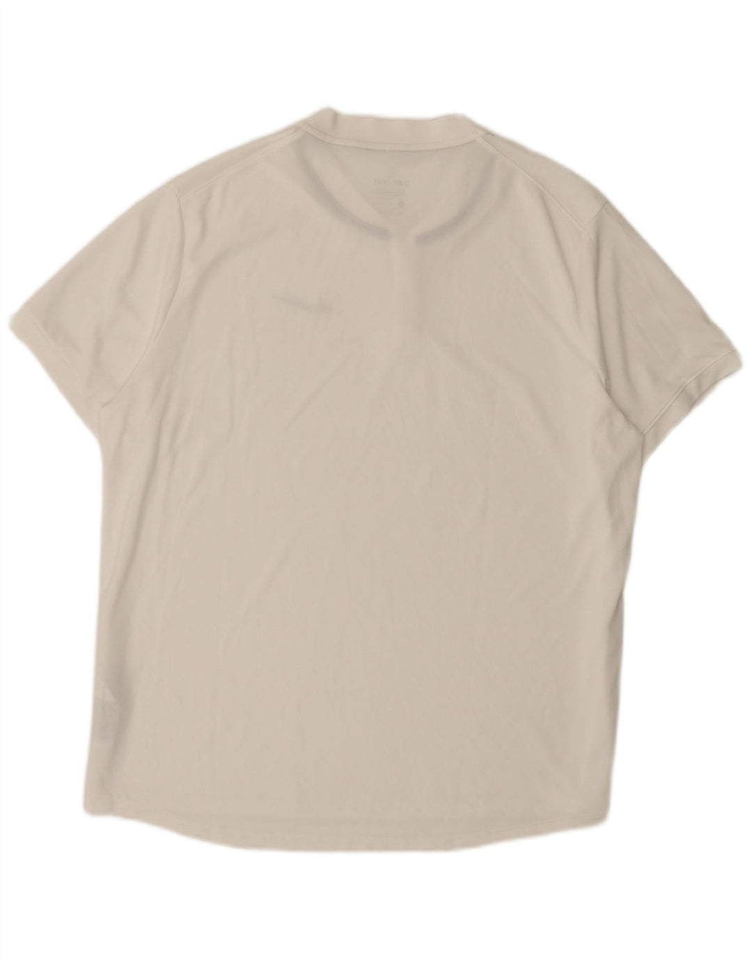 NIKE Herre Dri Fit Standard Fit T-Shirt Top XL Hvid Polyester