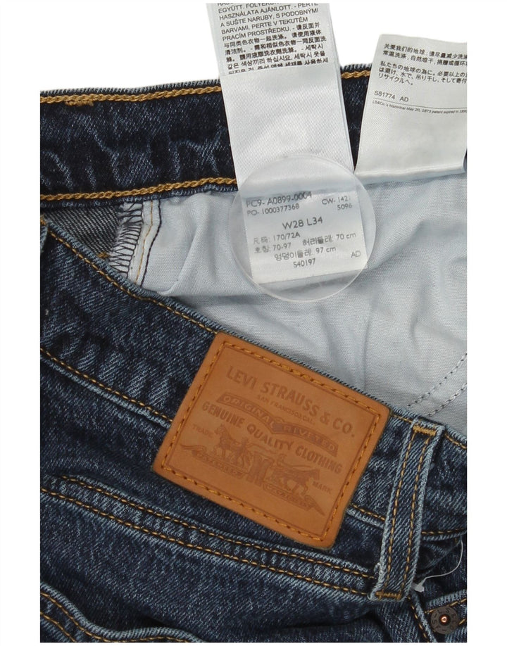 LEVI'S Womens Bootcut Jeans W28 L26 Blue Cotton
