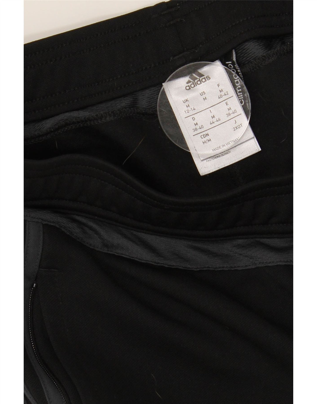 ADIDAS Womens Climacool Leggings UK 12/14 Medium  Black Polyester