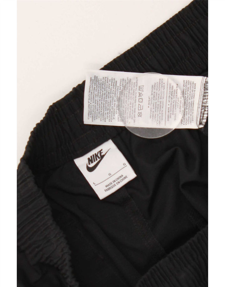 Nike Herre Cargo Shorts Large W34 Sort Bomuld