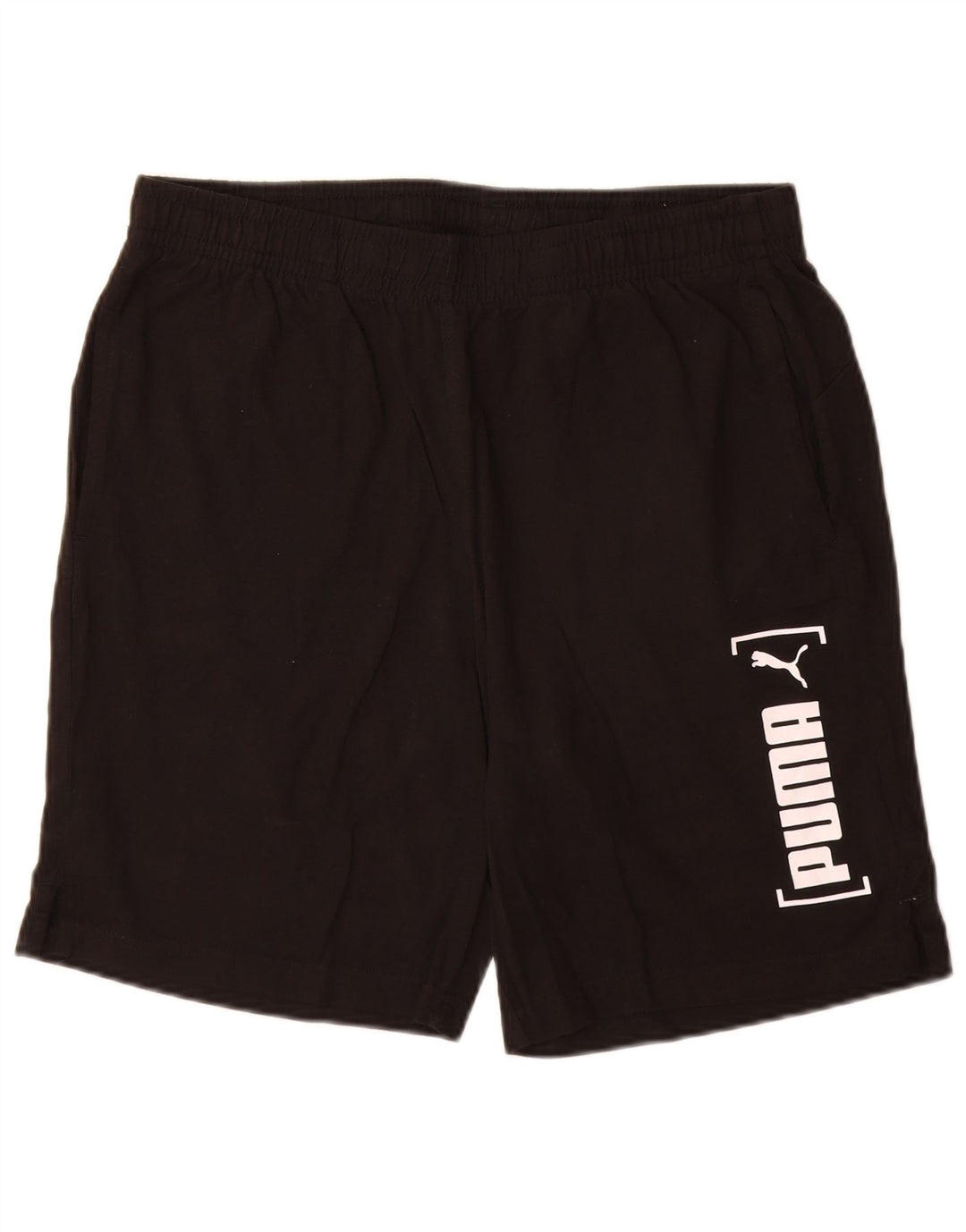 PUMA Grafiske sportsshorts til mænd, store sorte