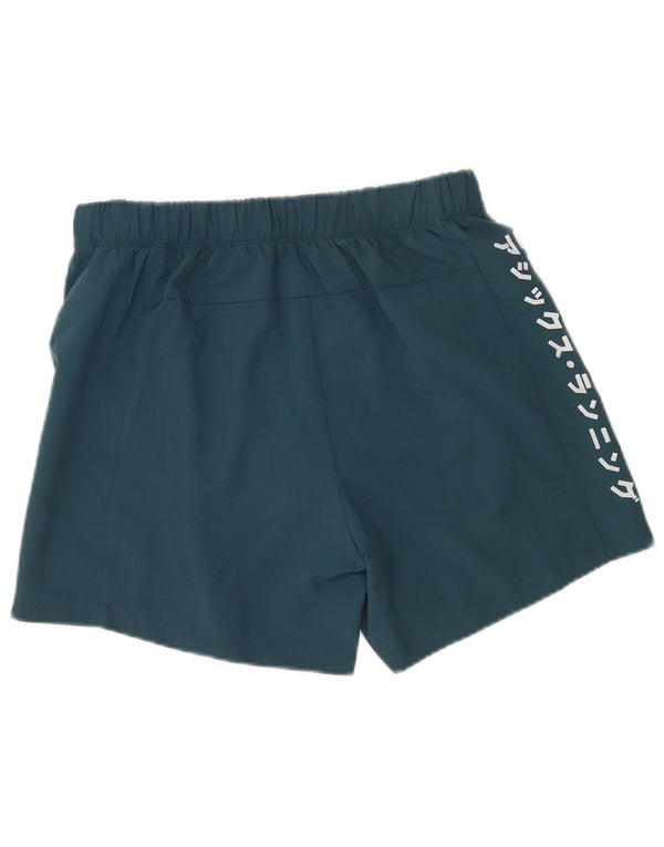 Asics Herre grafiske sportsshorts Medium marineblå polyester