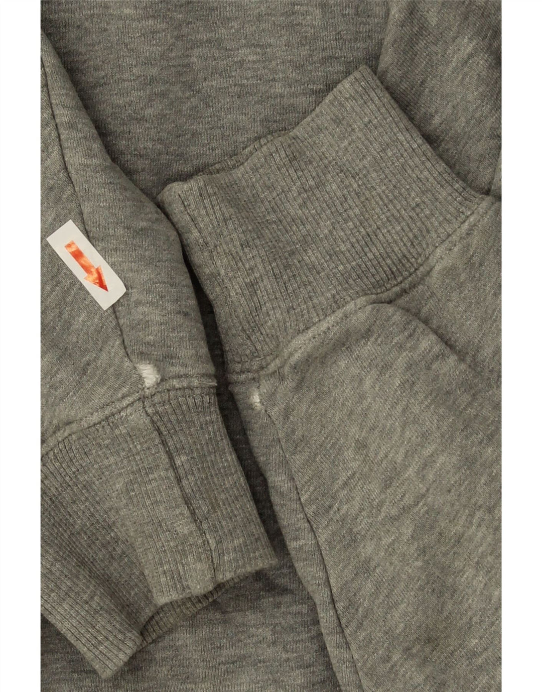 Champion Dame Sweatshirt Jumper UK 14 Medium Grey Flecked