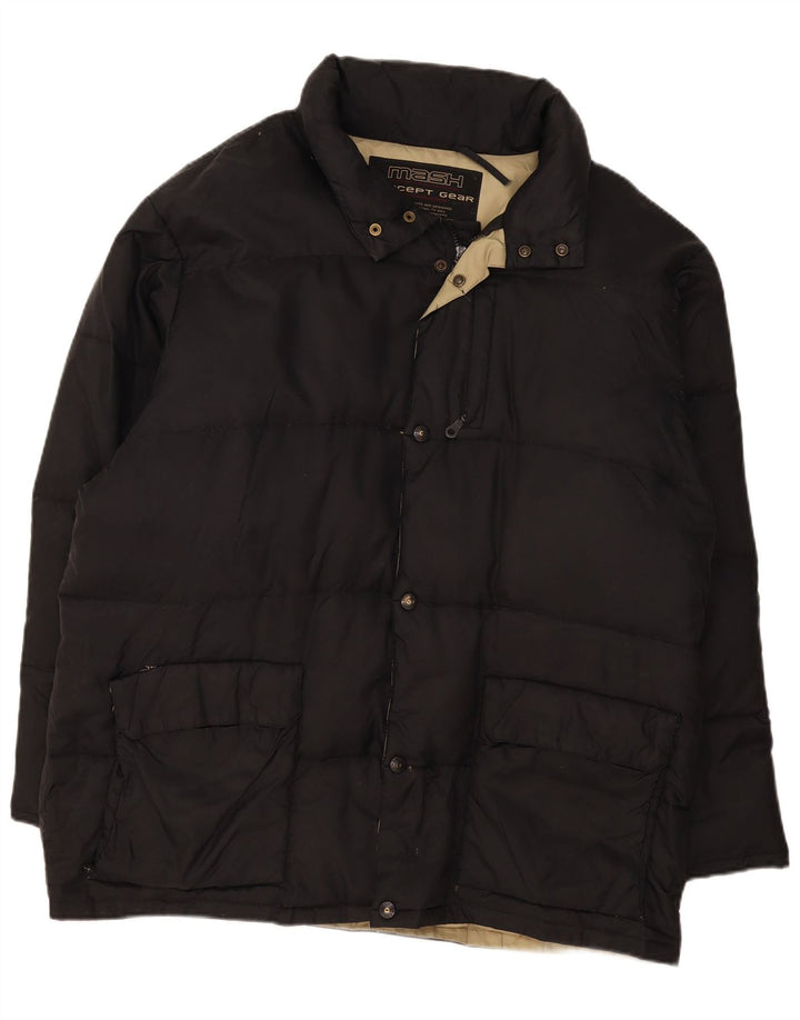 Mash Herre hættepolstret jakke UK 42 XL Sort