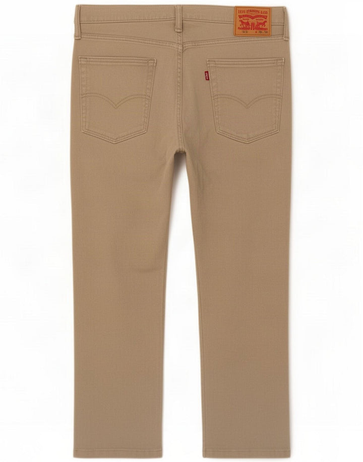 Levi's Herre 513 Cropped Trousers W36 L25 Beige