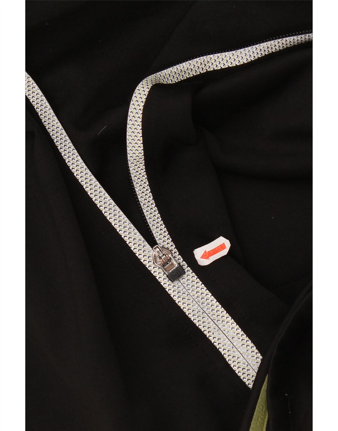 Fila Hættetrøje med lynlås til mænd Stor sort polyester