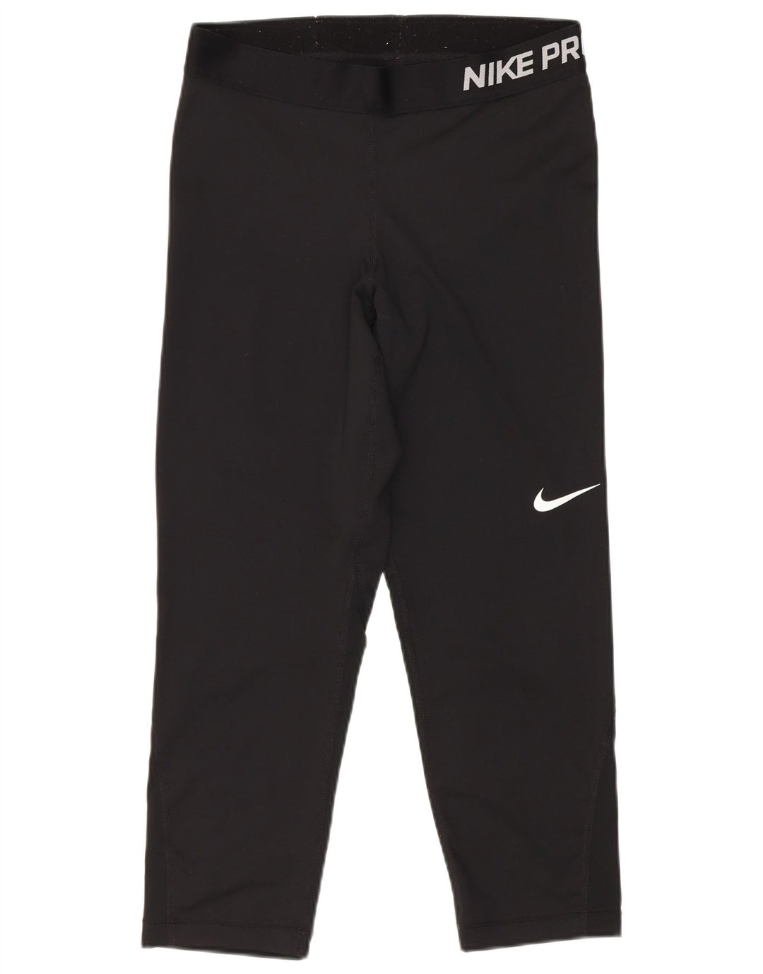 Nike Dame Grafiske Capri Leggings Medium W26 L21 Sort