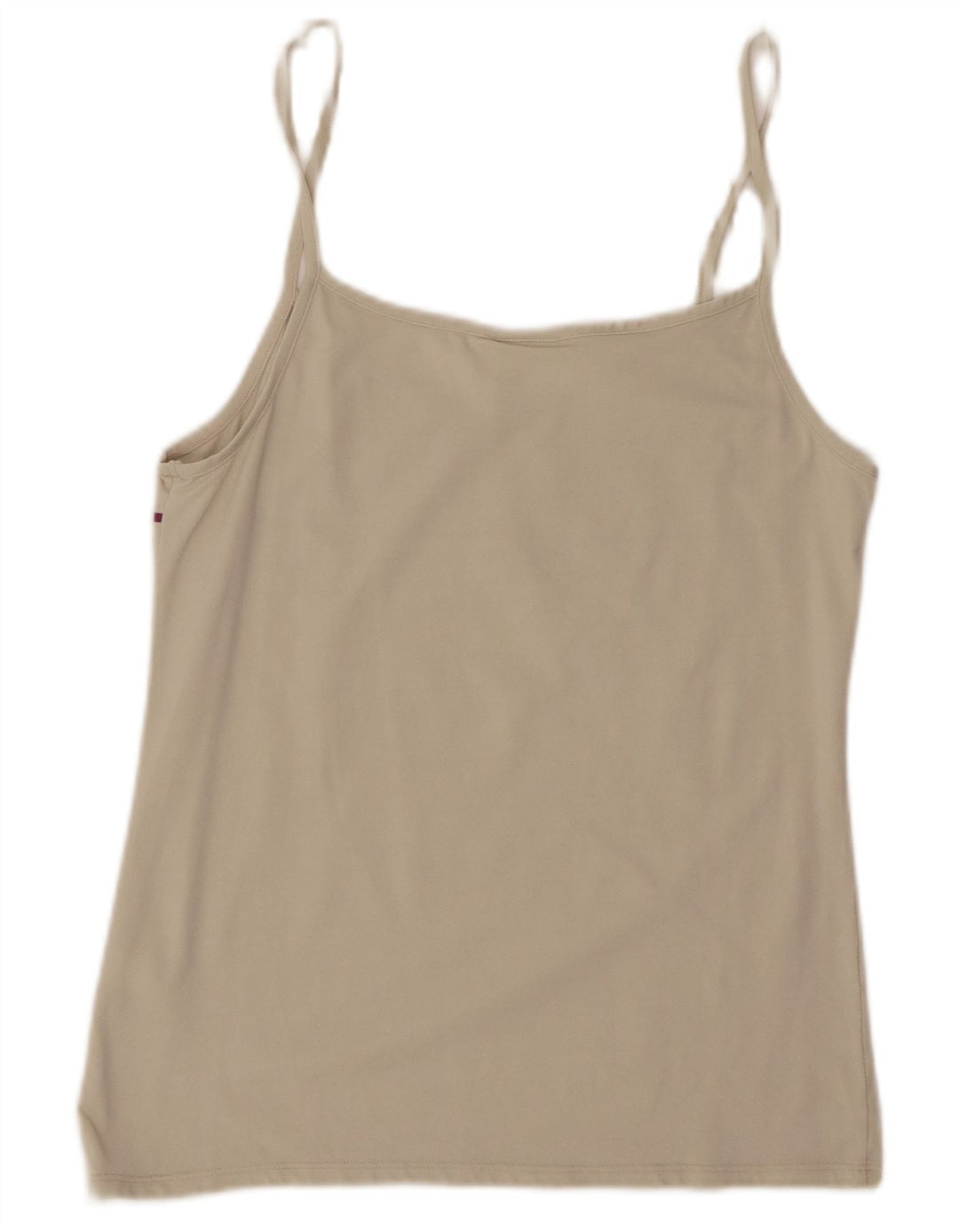 Fila Womens Crop Cami Top UK 14 Stor Beige Polyamid