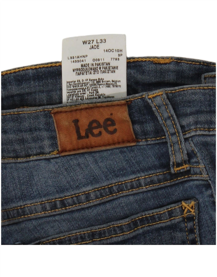 Lee Dame Jade Slim Jeans W27 L33 Blå Bomuld