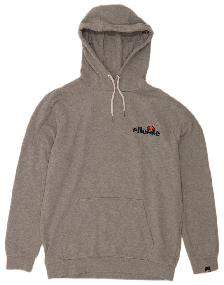 Ellesse Herre Hættetrøje Jumper Stor Grå Bomuld