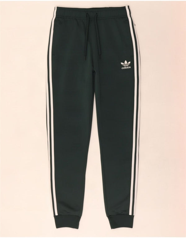 Adidas Piger Træningsdragt Bukser Joggers 13-14 År Grøn Polyester