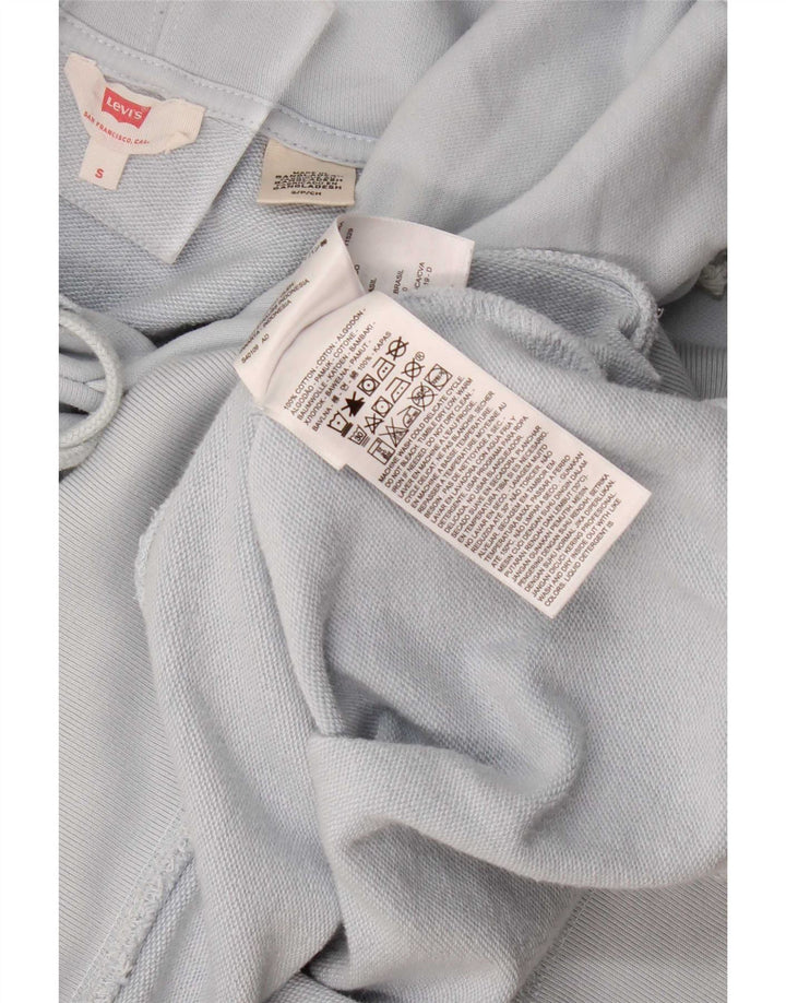 Levi's Grafisk hættetrøje til mænd, lille blå bomuld
