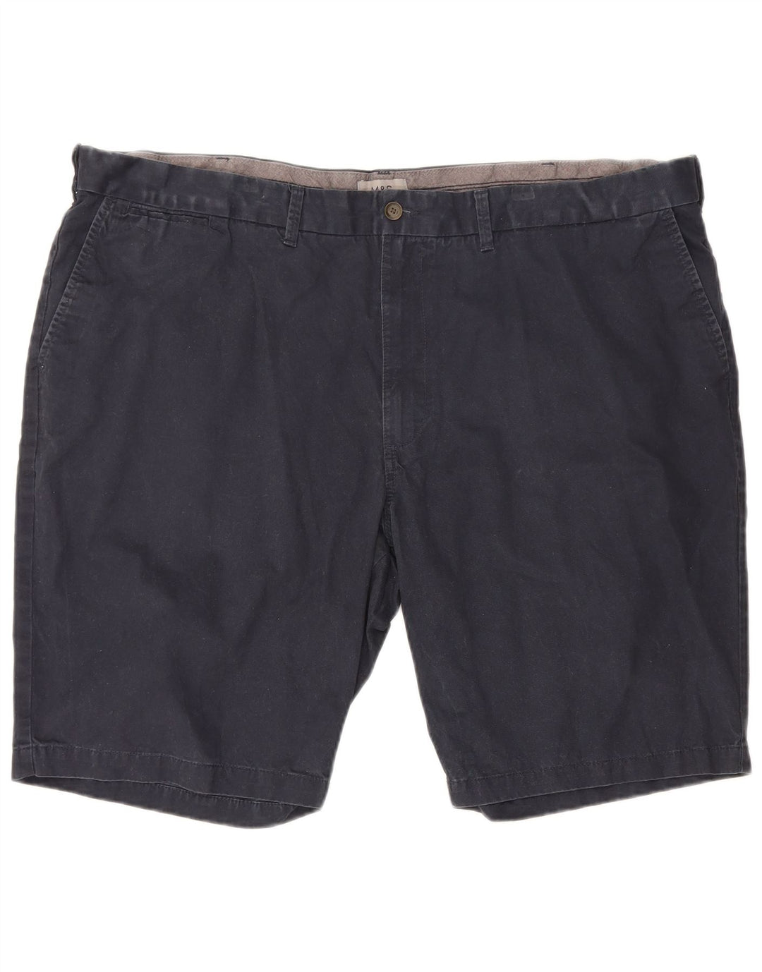 Marks & Spencer Herre Chino Shorts W48 4XL Marineblå Bomuld