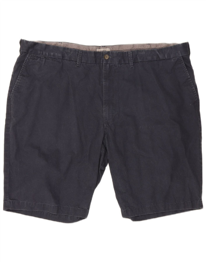Marks & Spencer Herre Chino Shorts W48 4XL Marineblå Bomuld