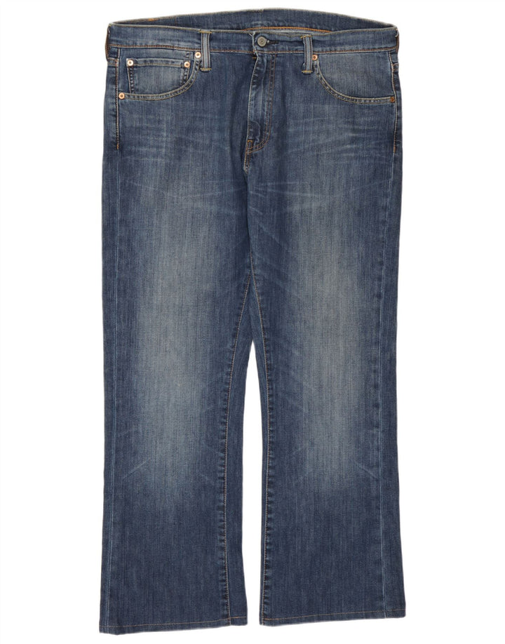 Levi's Herre 527 Bootcut Jeans W36 L28 Blå Bomuld