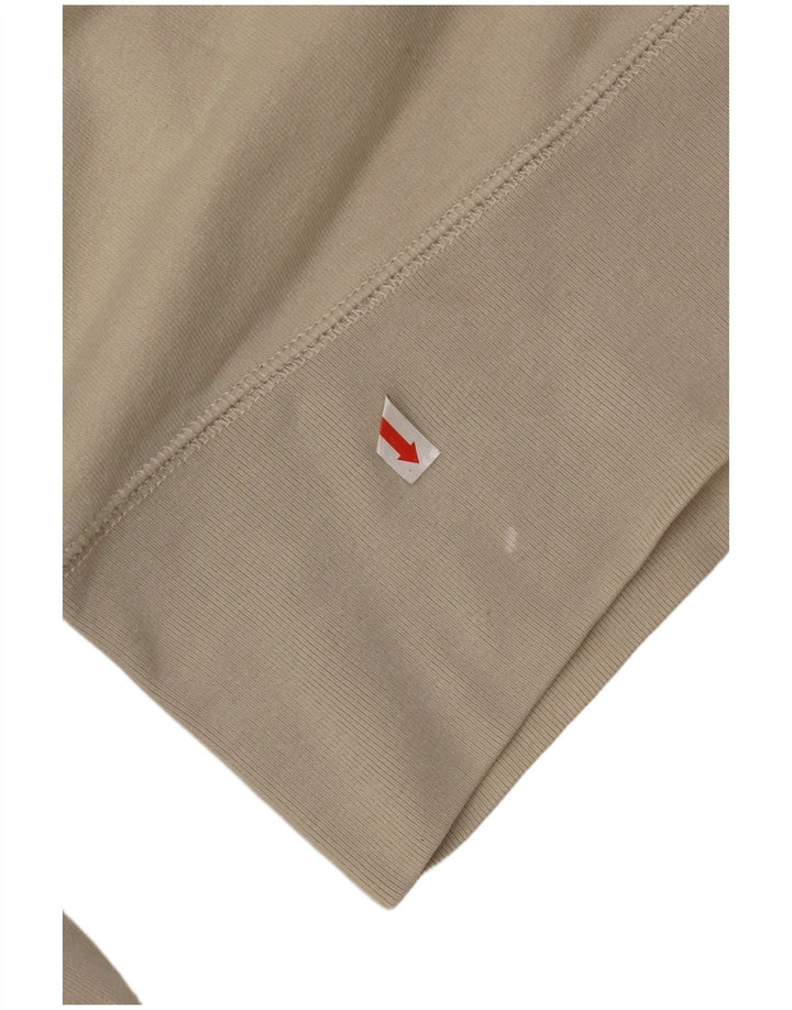 Levi's Dame Grafisk Sweatshirt Jumper UK 16 Stor Grå Bomuld