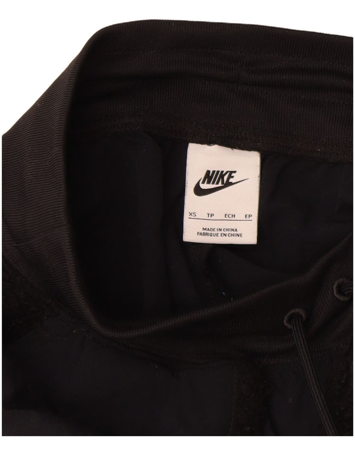 Nike træningsdragtsbukser til kvinder UK 6 XS sort nylon