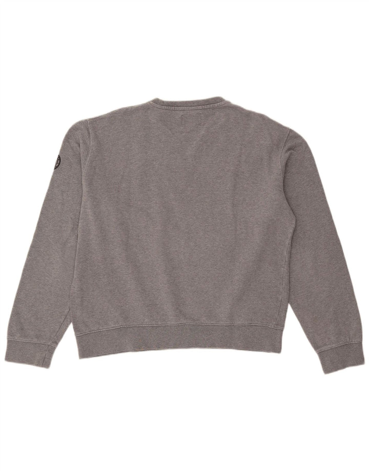Replay Herre Grafisk Sweatshirt Jumper XL Grå