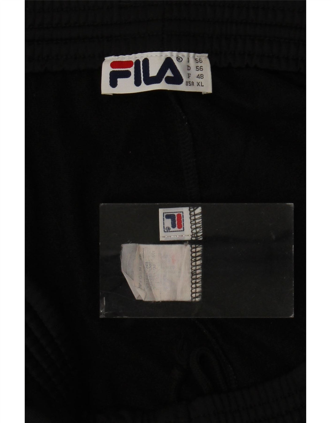 Fila Træningsdragt bukser til mænd XL sort polyester