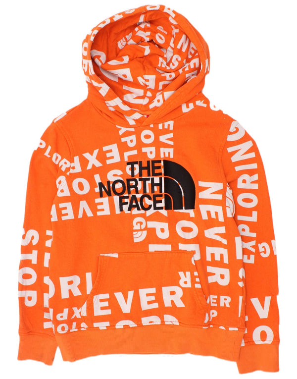 The North Face Boys Grafisk hættetrøje 9-10 år Medium Orange Bomuld