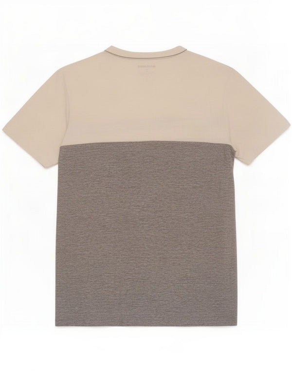 Jack & Jones Grafisk T-shirt herre top Medium Hvid Colourblock Cotton