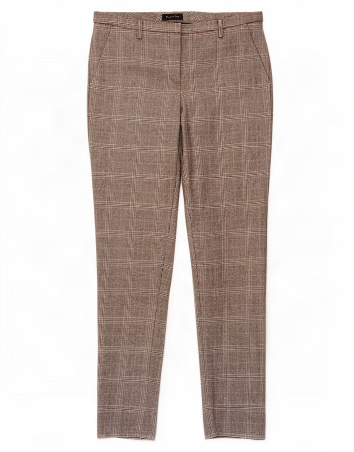 Massimo Dutti Chinobukser til kvinder EU 38 Small W28 L30 Grå Hundstød