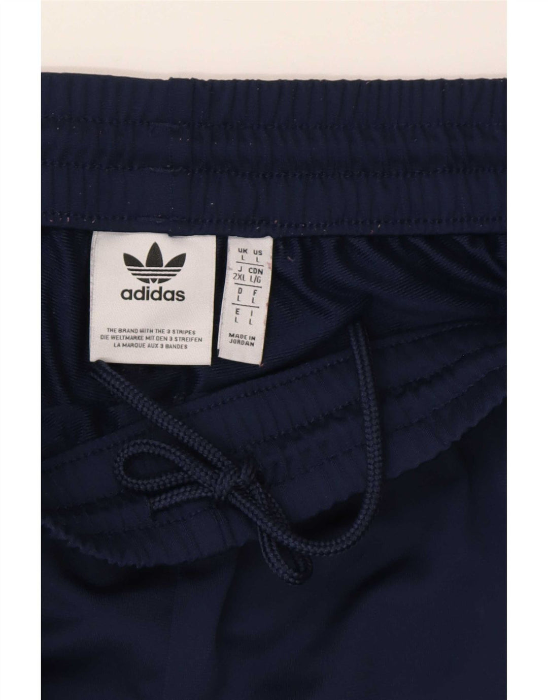 Adidas Træningsdragt bukser til mænd store marineblå polyester