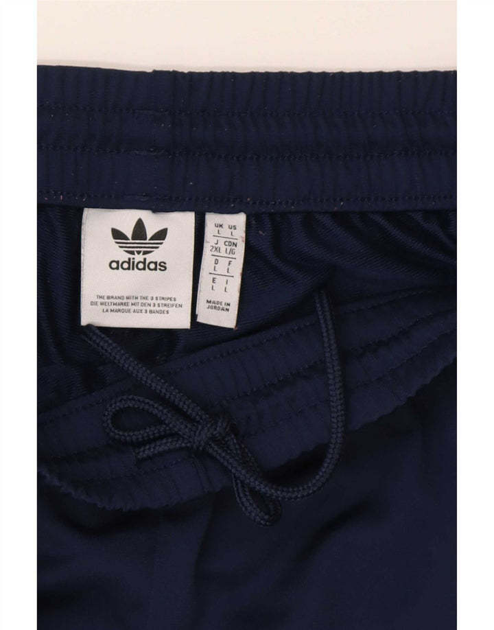 Adidas Træningsdragt bukser til mænd store marineblå polyester