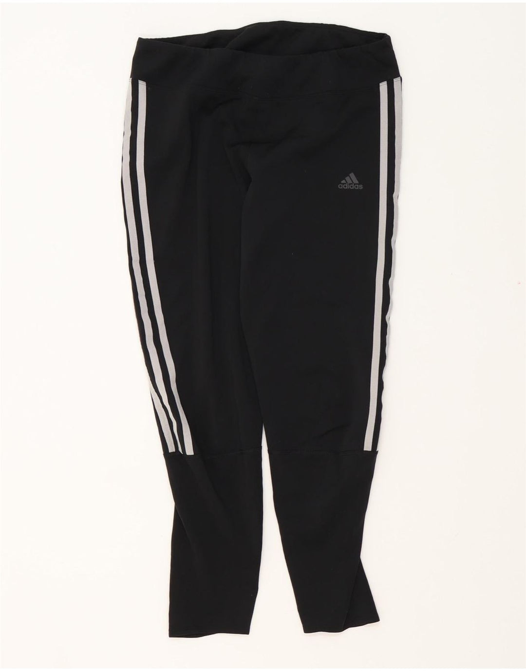 ADIDAS Aeroready Crop Leggings til kvinder UK 12 Medium Black Polyester