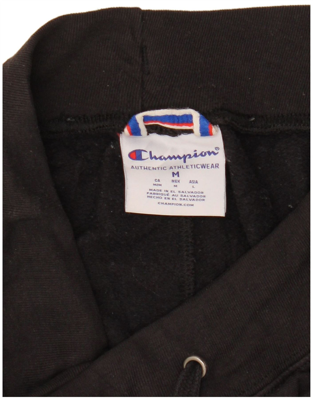 CHAMPION Womens træningsdragt Bukser UK 14 Medium Sort Polyester