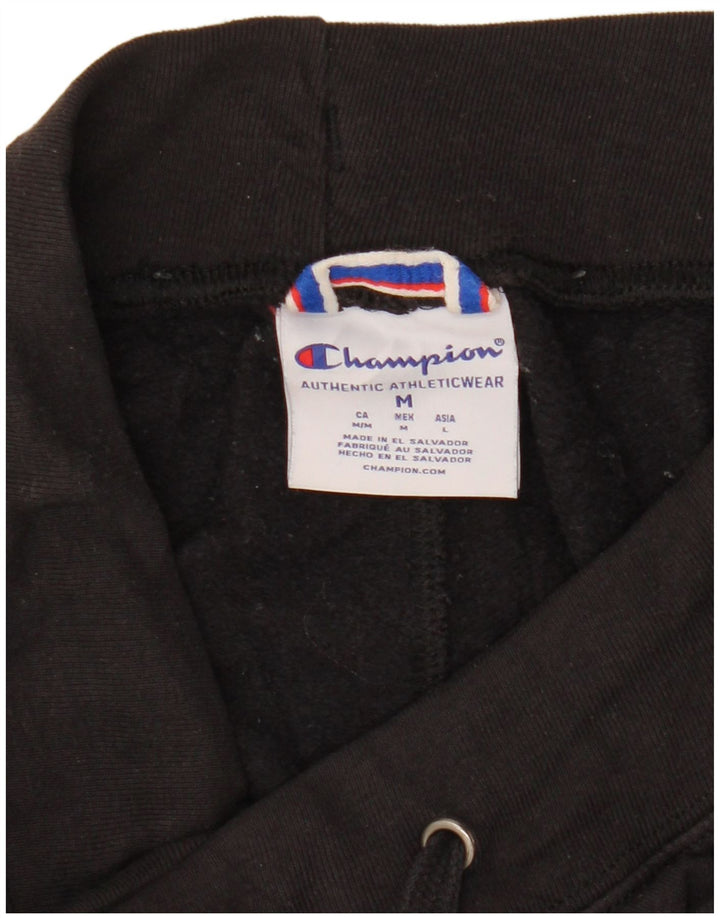 CHAMPION Womens træningsdragt Bukser UK 14 Medium Sort Polyester
