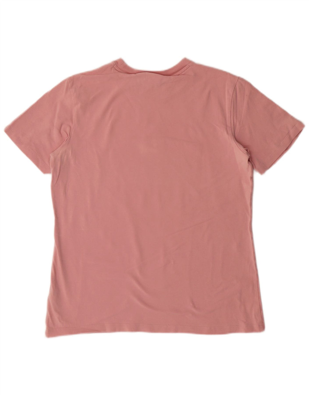 ADIDAS Grafisk T-shirt top til kvinder UK 14 Medium Pink Bomuld