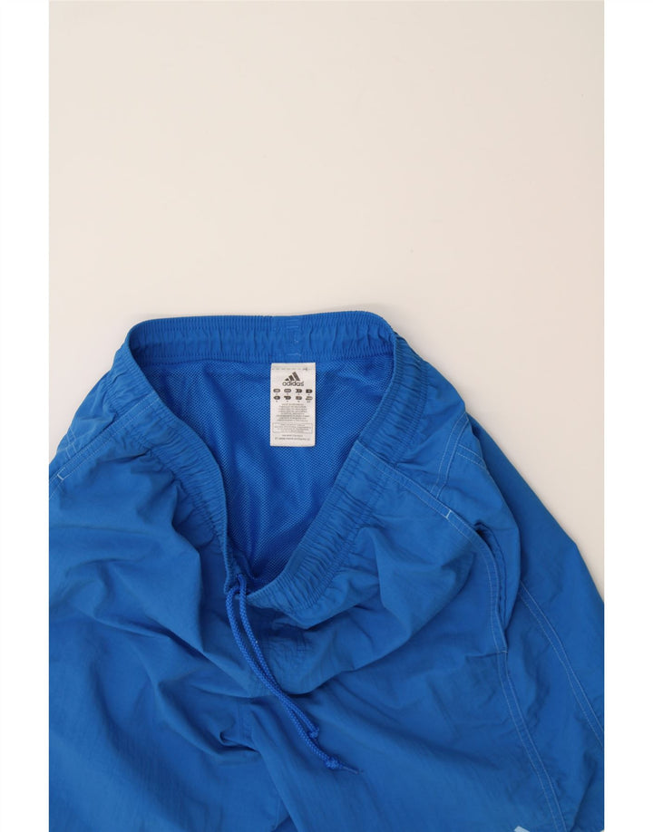ADIDAS Mens Sport Shorts Small  Blue Polyester Vintage Adidas and Second-Hand Adidas from Messina Hembry 