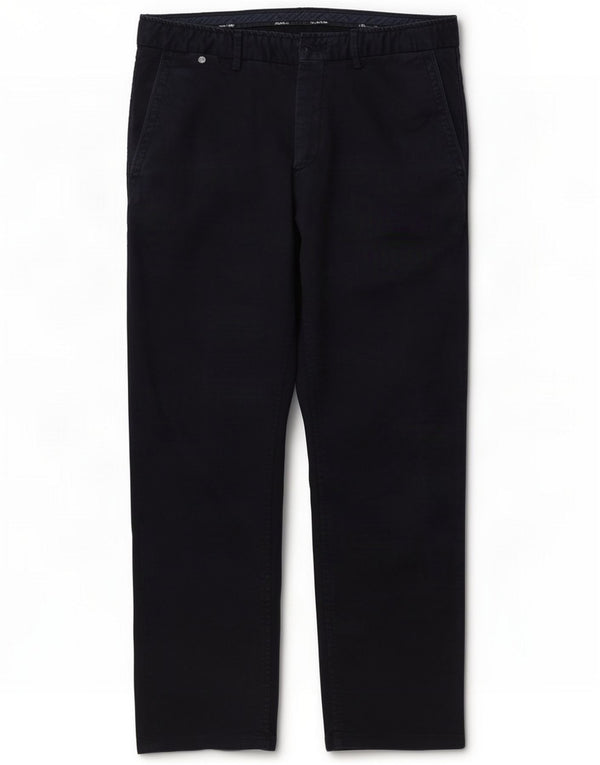 Massimo Dutti Lige Chinobukser til mænd EU 40 Medium W31 L27 Navy Blue