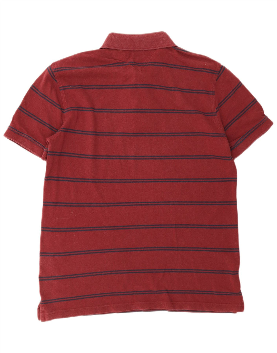 Tommy Hilfiger Herre Custom Fit Polo Shirt Stor rødstribet