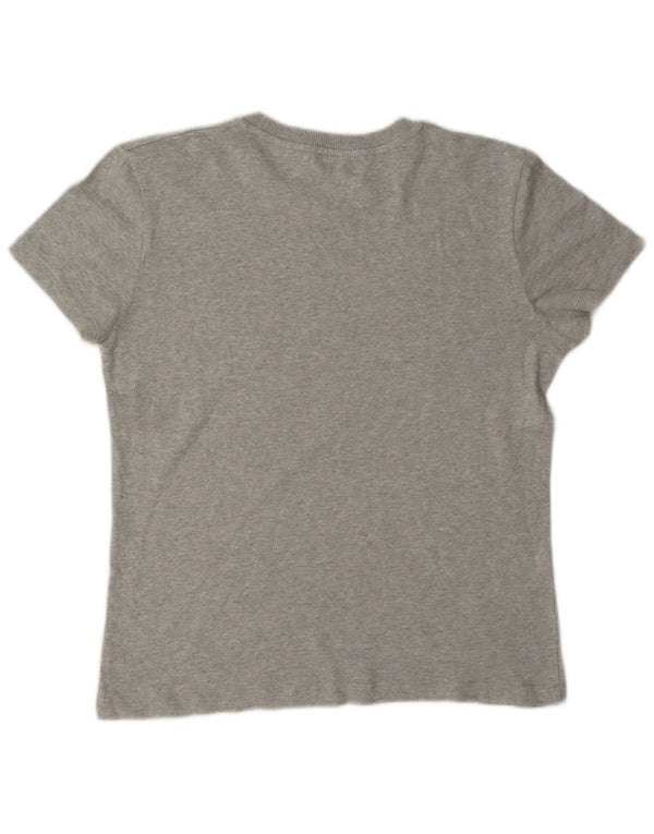 Zara Herre T-Shirt Top Lille Grå