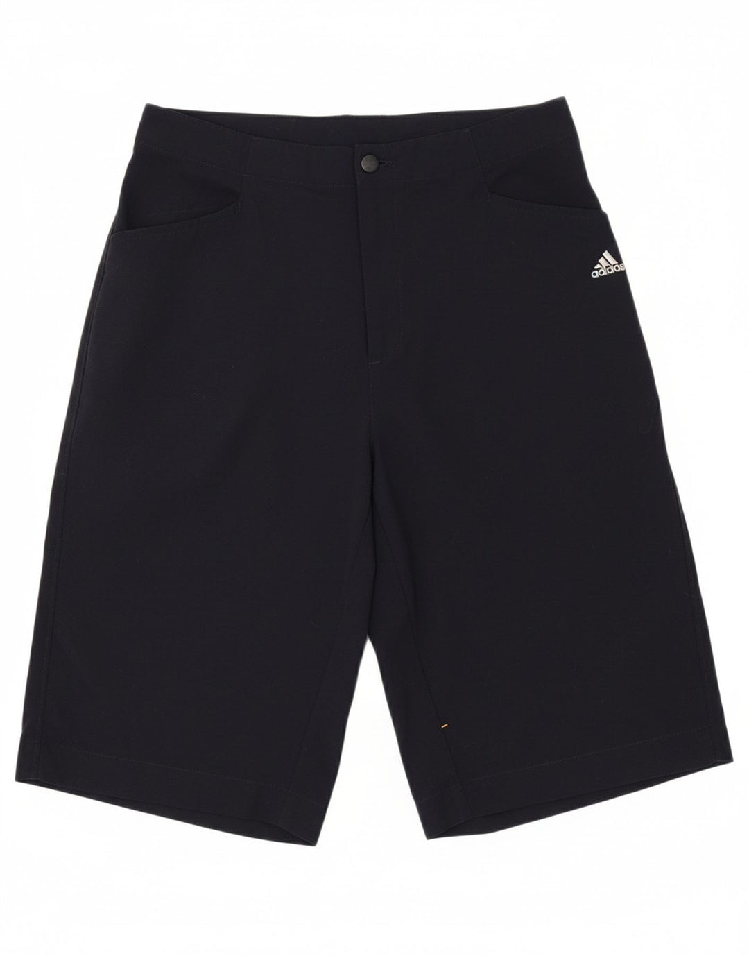 ADIDAS Womens Bermuda Shorts UK 16 Large W30 Navy Blue Polyamide Vintage Adidas and Second-Hand Adidas from Messina Hembry 