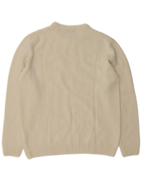 Consenso Herre Crew Neck Jumper Sweater XL Hvid Akryl