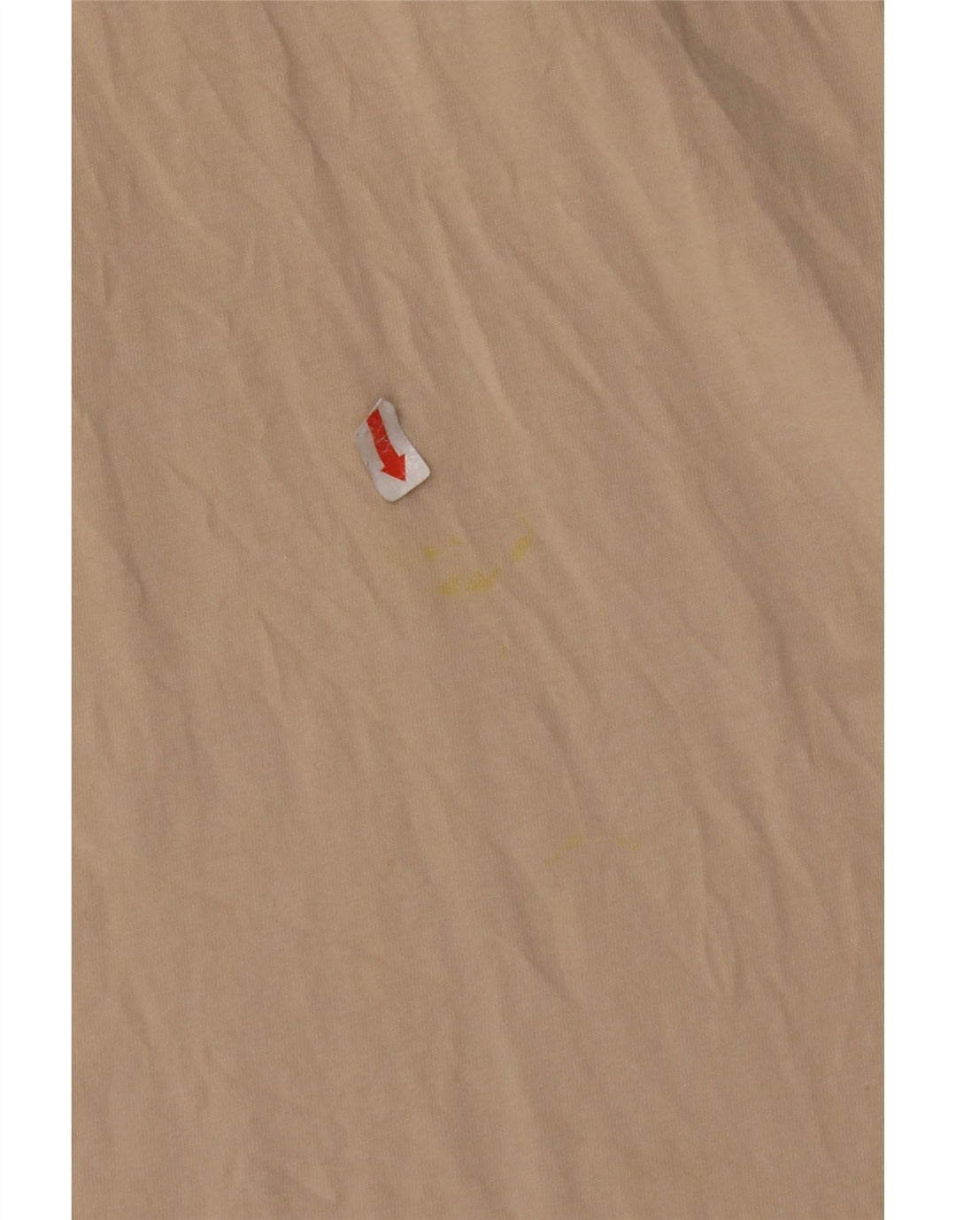 JACK & JONES Herre grafisk T-shirt Top XL Beige Bomuld