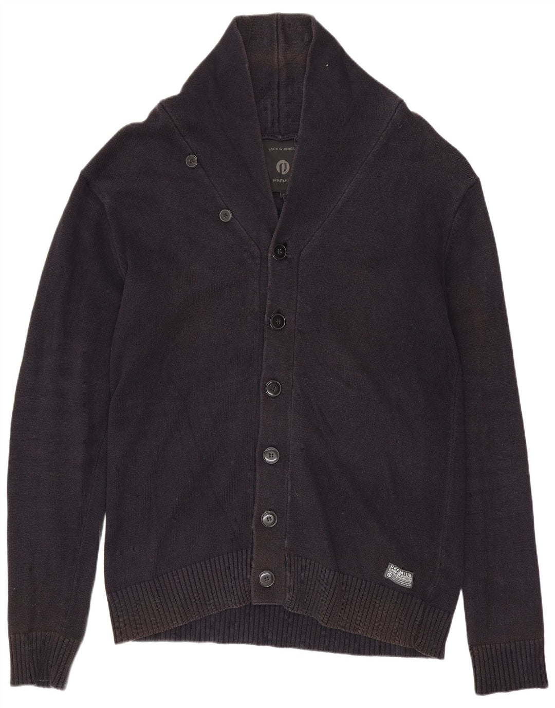 JACK & JONES Herre Premium Cardigan Sweater XL Navy Blue