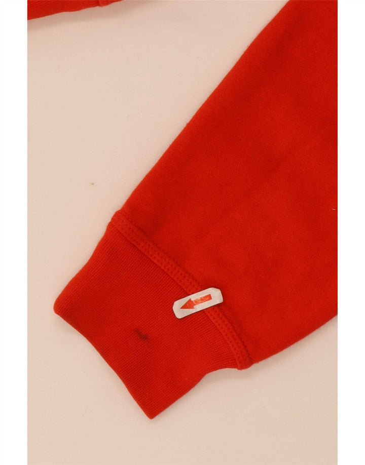 Nike sweatshirt til mænd, medium rød bomuld