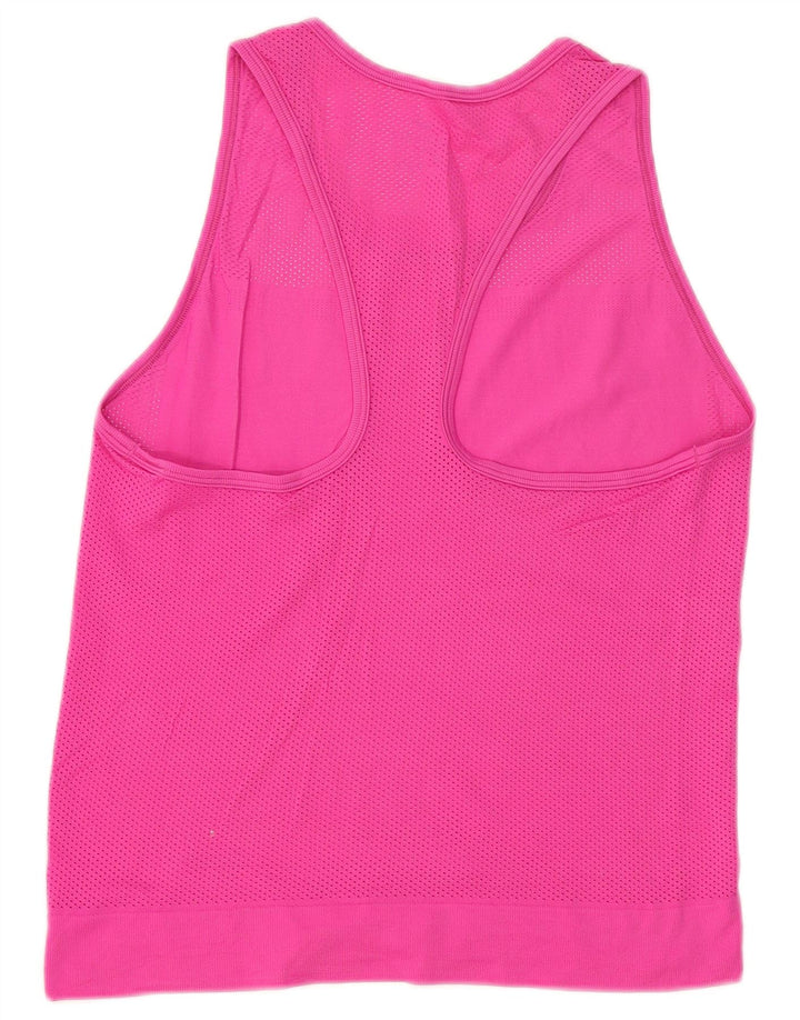 Nike Dame Dri Fit Vest Top UK 12 Medium Pink