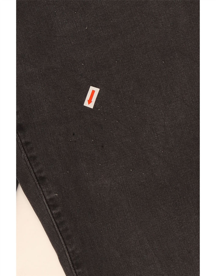 Levi's Womens 314 Shaping Straight Jeans W32 L30 Sort bomuld