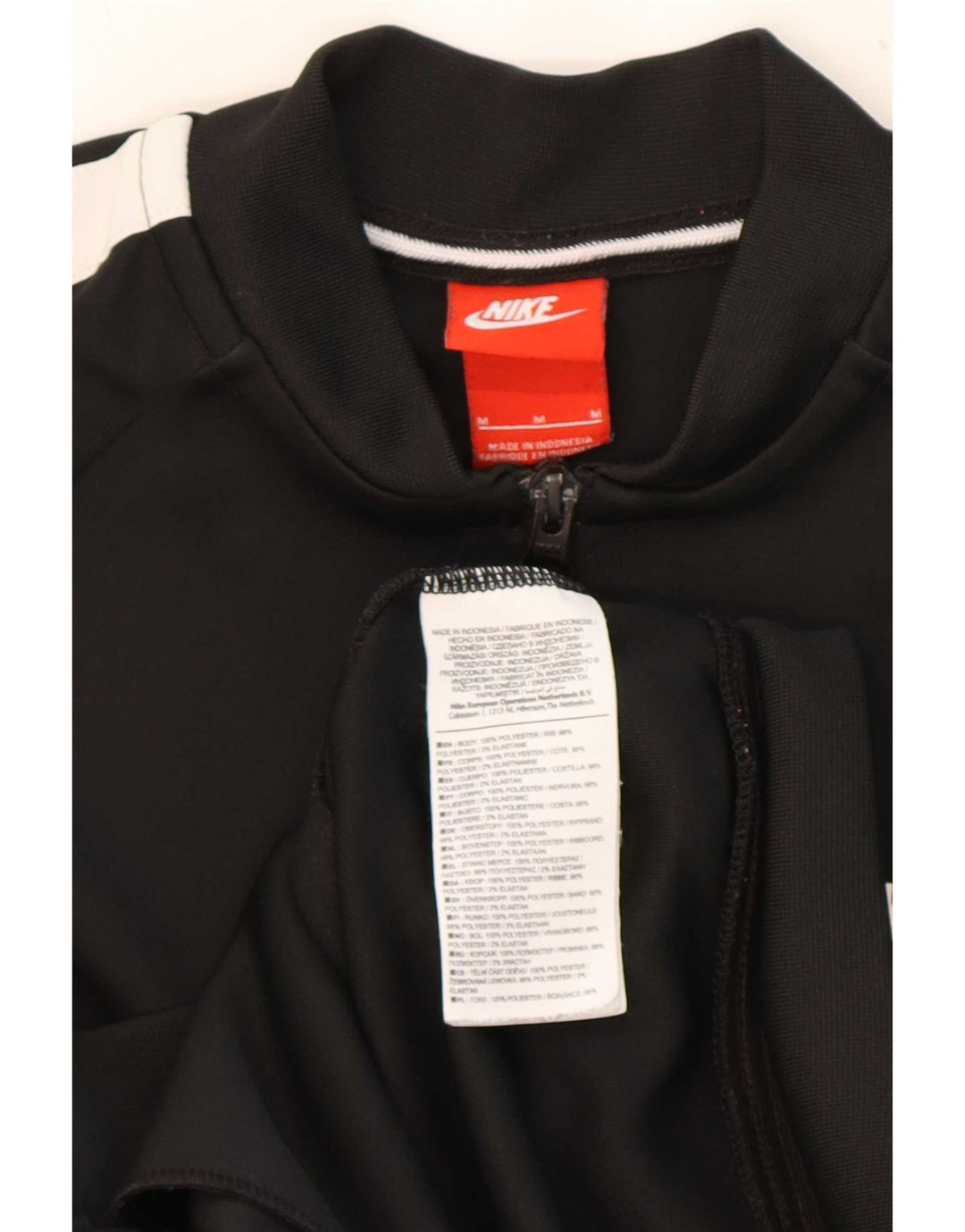 Nike Træningsdragt til mænd Topjakke Medium Sort Colourblock Polyester