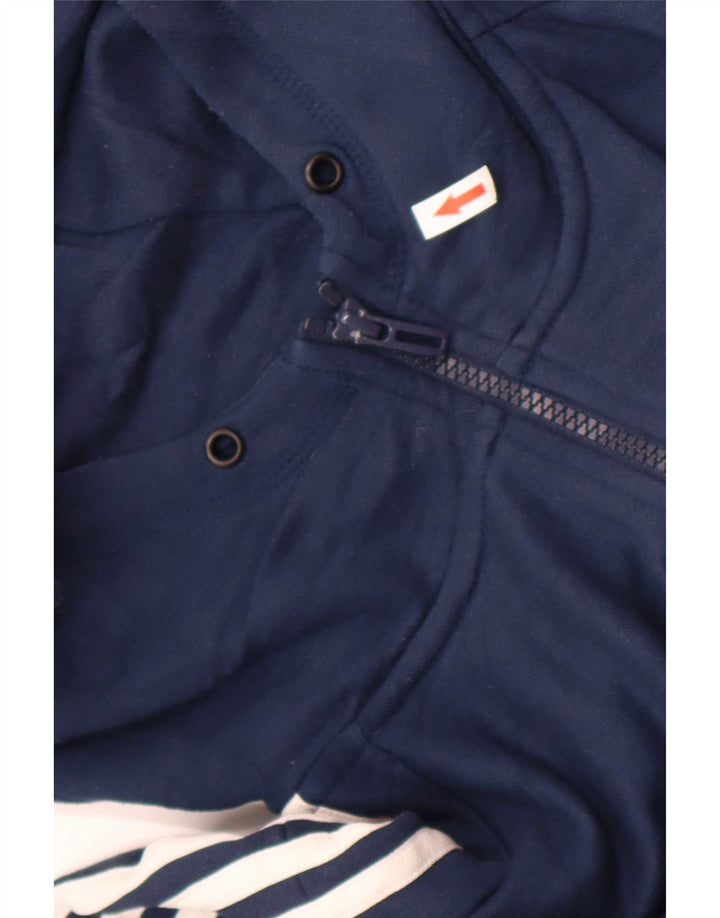 Adidas Herre Climalite Hoodie Jumper Medium Navyblå polyester